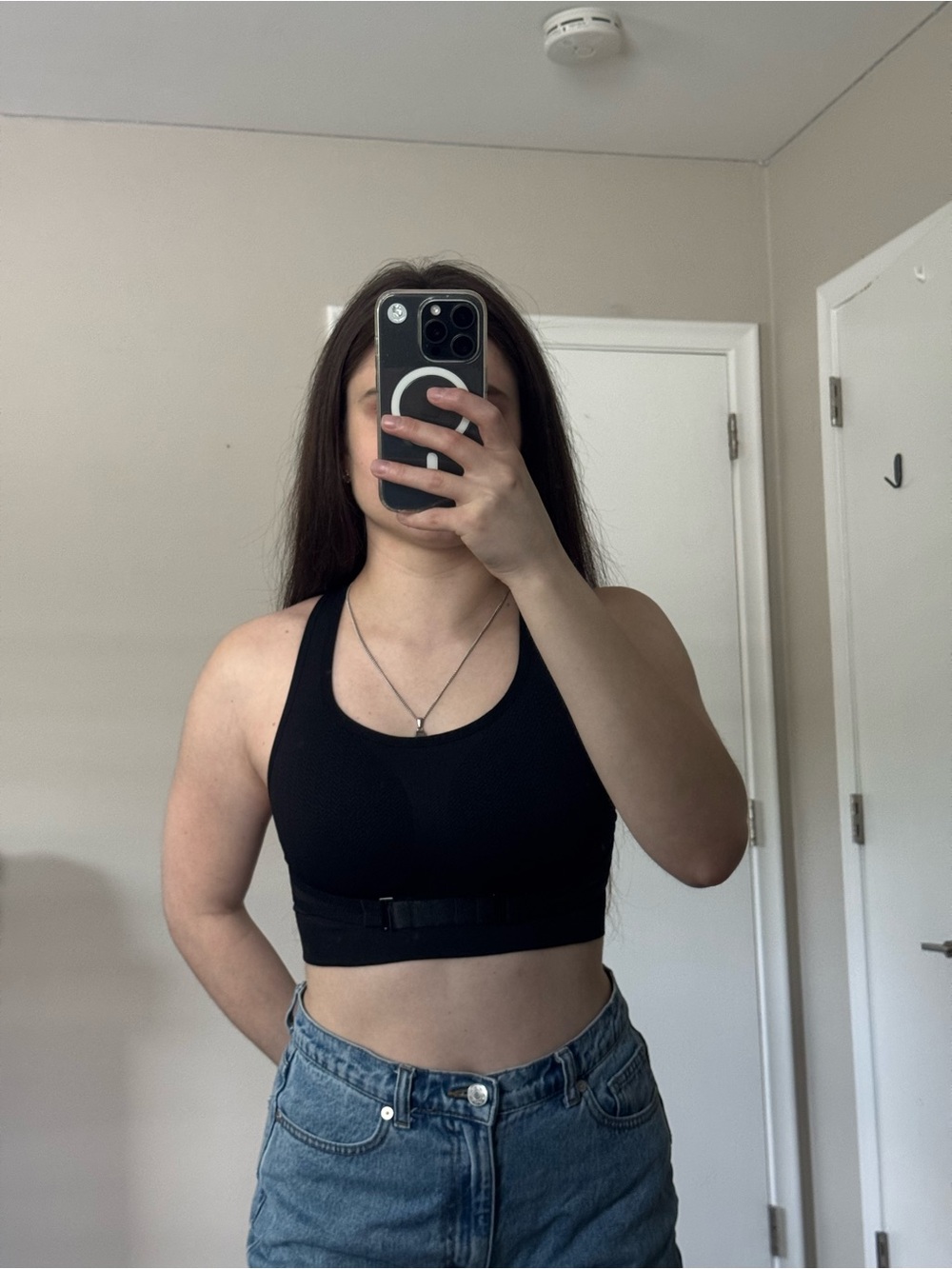 Patagonia Black Racerback Sports Bra